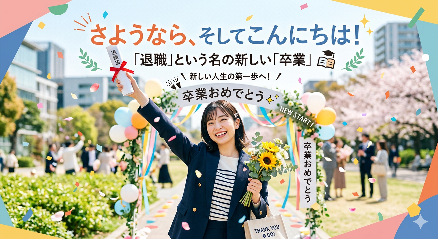 退職　転職　新しいスタート